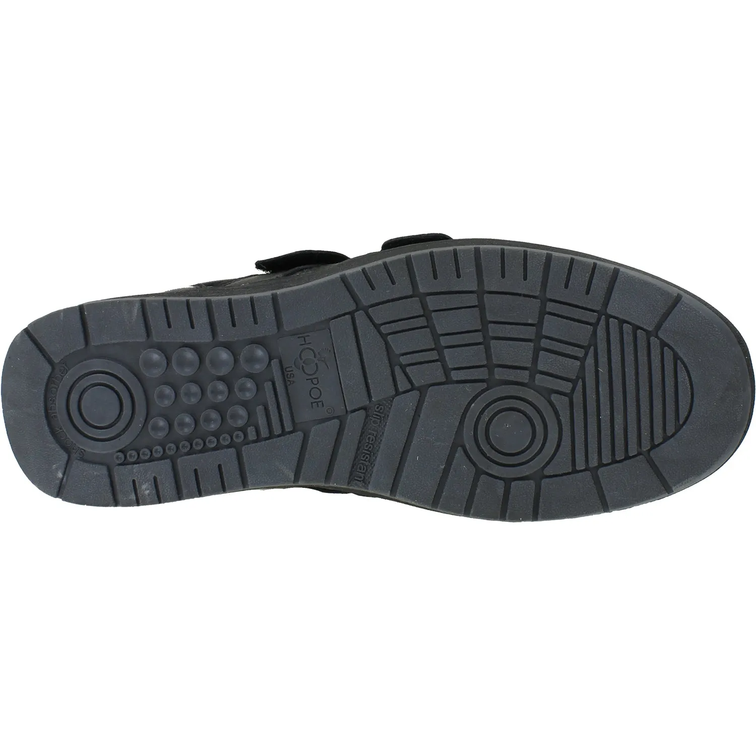 Men's Hoopoe Marvin Black Leather